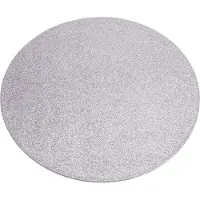 Home & Styling Placemat Rond tweezijdig - Ene zijde Glitter en andere Shiny - ˜ 33cm - Set-4