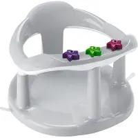 Thermobaby Aquababy badzitje badring - zacht grijs (diameter 32 cm)