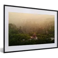 PosterMonkey Fotolijst incl. Poster - Zhangjiajie Nationaal Park - 60x40 cm - Posterlijst