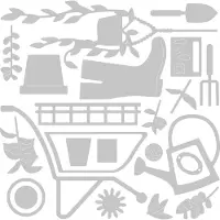 SIZZIX Thinlits Snijmal - Tuinhuis - 23 stuks