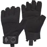 Black Diamond Crag Half-Finger Gloves (Maat - M, Kleur - BLACK)