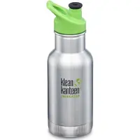 Klean Kanteen Kid Insulated Sport Cap 350 ml, rvs/ groen