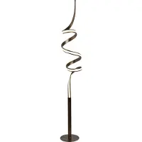 Searchlight Led vloerlamp Ribbon antiek bruin