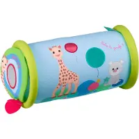 Sophie de Giraf Rollin' Speelrol - Kruiprol - Baby speelgoed - Kraamcadeau - Babyshower cadeau - Vanaf 6 maanden - 42 x 24 x 24 cm - Stoffen hoes