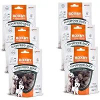 Boxby Proline Superfood 120 g - Hondensnacks - 6 x Eend&Erwt&Cranberry
