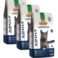 Biofood Bf Ncf Adult - Fit - Kattenvoer - 3 x Kip Vis Zalm 1.5 kg