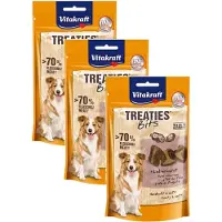Vitakraft Treaties Bits Leverworst - Hond - Snack - 3 x 120 gr