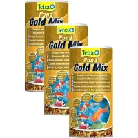Tetra Pond Gold Mix Goudvissenvoer - Vijvervoer - 3 x 1 l