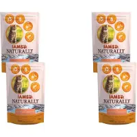 IAMS Naturally Cat Adult Zalm&Rijst - Kattenvoer - 4 x 700 g