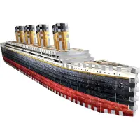 Wrebbit Titanic - 3D puzzel - 440 stuks