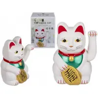 Adlibris Wuivende Kat Lucky Cat Wit