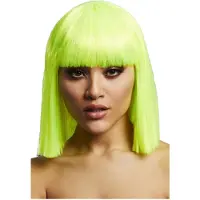 Fever - Lola Neon Lime Pruik - Groen