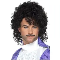 Smiffys Jaren 80 popster purple rain man - verkleed set - carnaval - muzikant - heren