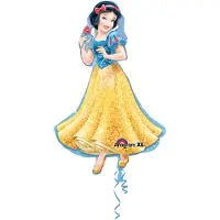 Amscan Sneeuwwitje Helium Ballon XL 93cm leeg