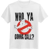 Hybris Online Ghostbusters - t-shirt who ya gonna call ? - white (xl)