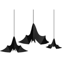 Party Deco Hangende Vleermuis 3 stuks