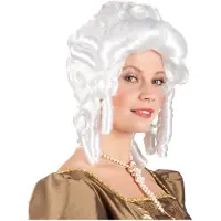 Boland Pruik baroque dame (wit)