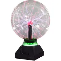 Mikamax Plasmabal 20 cm - Volgt Vingers - Reageert op Muziek en Stem