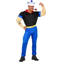 Widmann Popeye super matroos kostuum volwassenen