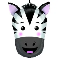 Ballongkungen AB - Folieballon - Zany Zebra (80 cm)