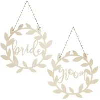 My Dream Day - - Stoeldecoratie Bride / Groom