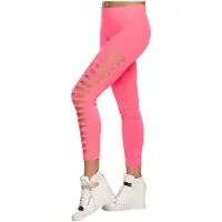 Boland Legging Met Scheuren Neon Roze