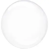 Buttericks Folieballon Clearz transparant (40cm) (transparant)