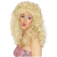 Smiffy Pruik Boogie Babe blond