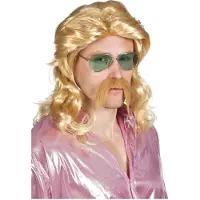 Boland Pruik barry met snor