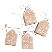 Ginger Ray Let it Snow – Advent huisje Gingerbread