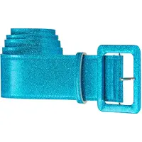 Widmann Riem glitter Turqoise (turqoise, 120cm)
