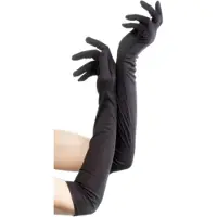 Catsson Int Group LTD Zwarte lange Handschoenen