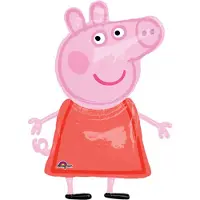 Amscan Airwalker Peppa Pig Folieballon - 91x121 cm