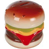 Sombo Spaarpot Burger (14 x 13 cm)