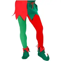 Widmann Rood groene panty kerstelf