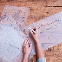 My Dream Day Stencils Bruiloft - 6 stuks