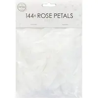 Globos Nordic Rozenblaadjes wit 144 stuks