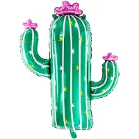 Party Deco Partydeco - Cactus Folieballon - 60 x 82 cm