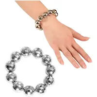 Widmann Disco bollen armband (zilver)