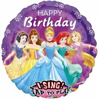 Anagram Ballon Sing-a-tune Disney Princess 71 Cm