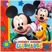 Globos Nordic Servetten Mickey Mouse 33 X 33 cm 20 Stuks