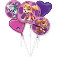 My Dream Day folieballonnenset Paw Patrol folie paars