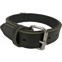Brekz Softleren Halsband Asher 50cm x 25mm