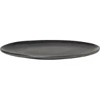 Ferm Living Dinerbord Flow Large Black 27 cm