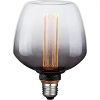 Expo ETH Deco led kooldraad 23SC 12x16cm 1w/2.5w/5w 3 standen E27 1800k 40-100-200l 3 stappen dimbaar half smoke / half helder