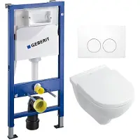 Villeroy & Boch O.Novo wandcloset Combi-Pack Wit