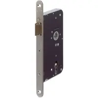 Assa Abloy 2465 Loopslot | DM60mm | krukgat 8mm | voorplaat staal gelakt 24x235mm rechthoekig | DR 1+3/2+4 - 7962044