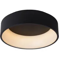 Lucide TALOWE LED - Plafonnière (Plafondlamp) - Ø 45,5 cm - LED Dimbaar - 1x30W 3000K - Zwart