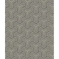 Dutch Wallcoverings Onyx dessin grijs/beige - M262-08