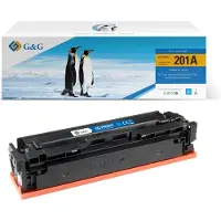 G&G Toner vervangt HP 201A, CF401A Compatibel Cyaan 1400 bladzijden NT-PH201C 14368